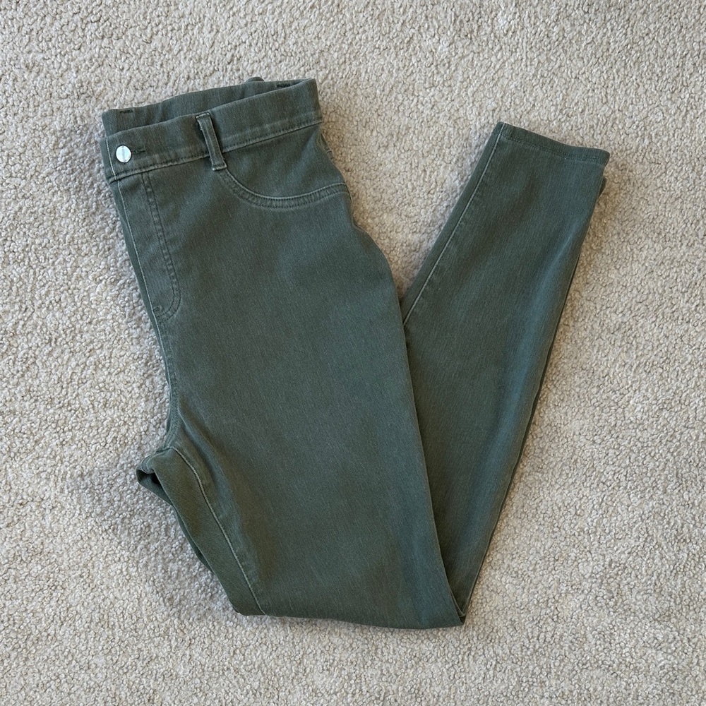 Time & True Green Denim Jeggjngs - Picture 3 of 12
